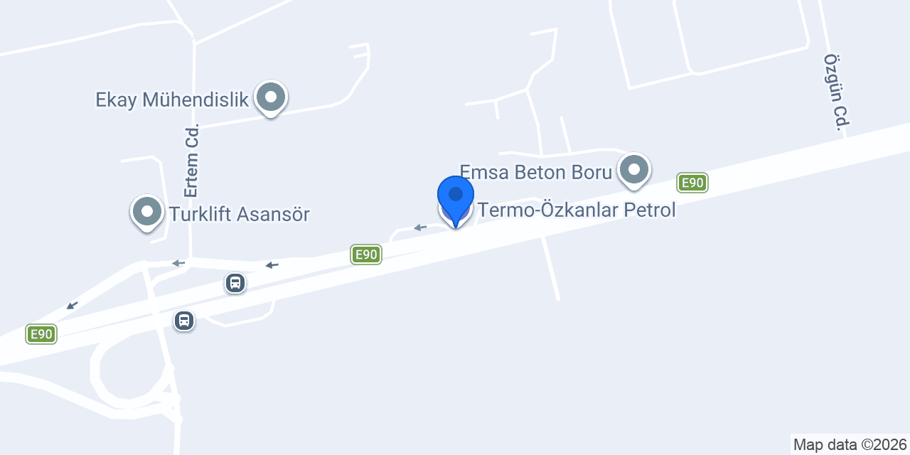 Termo-özkanlar Petrol konumu