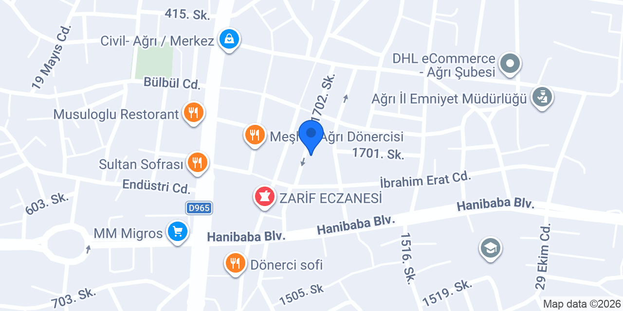 Haliloğlu Planlama İnşaat Değerleme Ltd. Şti. konumu