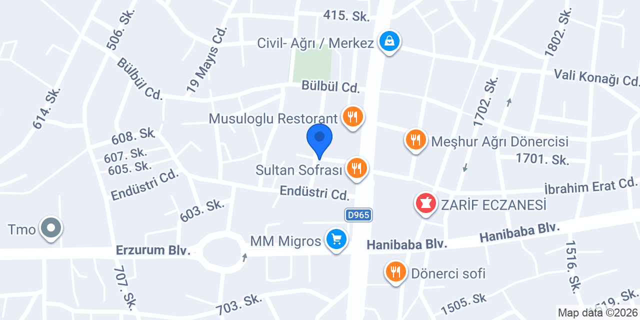 Kemal Çayevi konumu