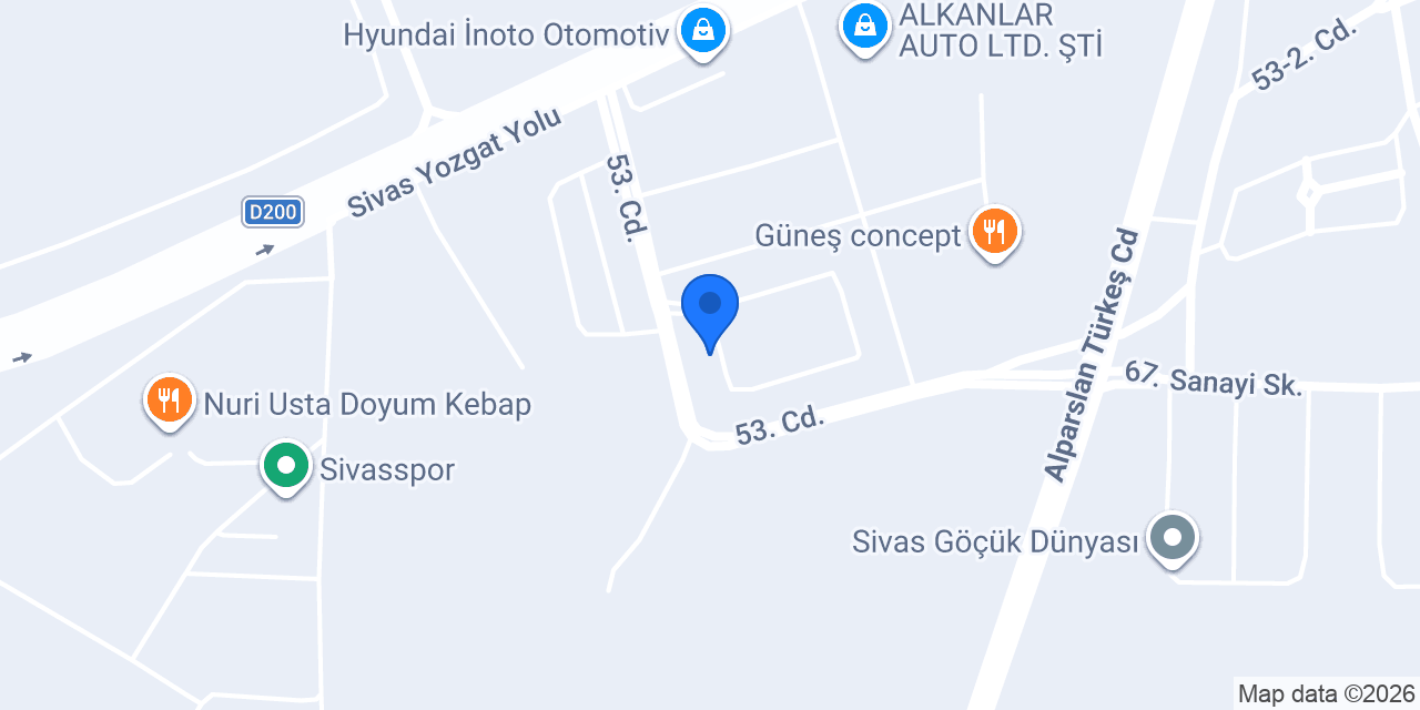 Kenan Otomotiv konumu