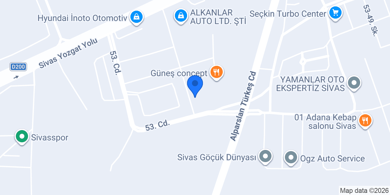 Eray Auto konumu