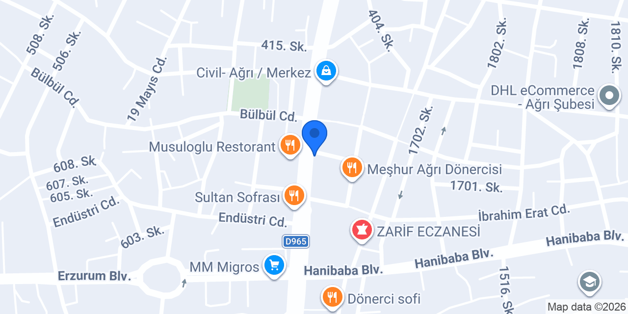 Yeni Diyarbakır Burma Kadayıfçısı konumu
