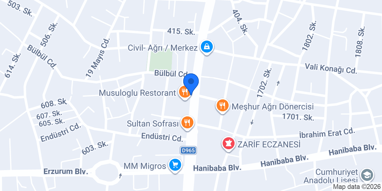 Berçelan Cafe Aile Okey salonu konumu