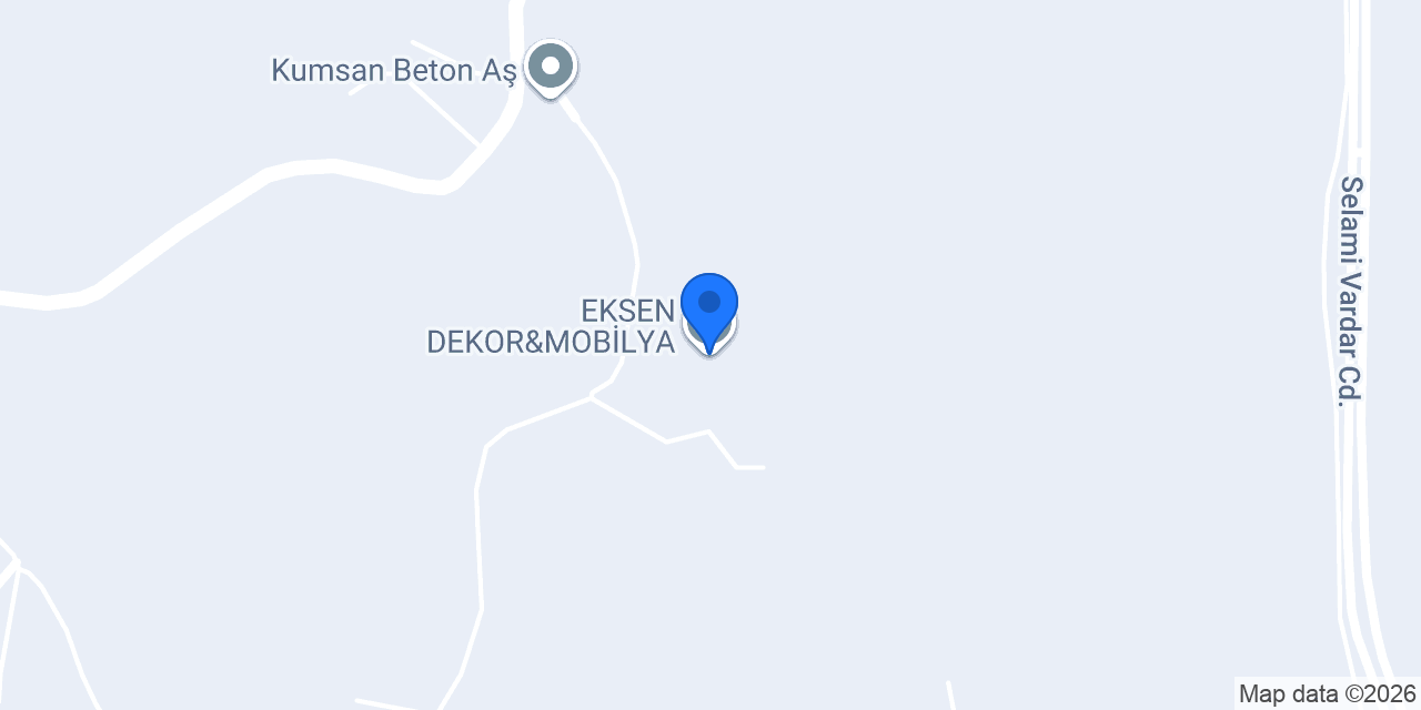 EKSEN DEKOR&MOBİLYA konumu
