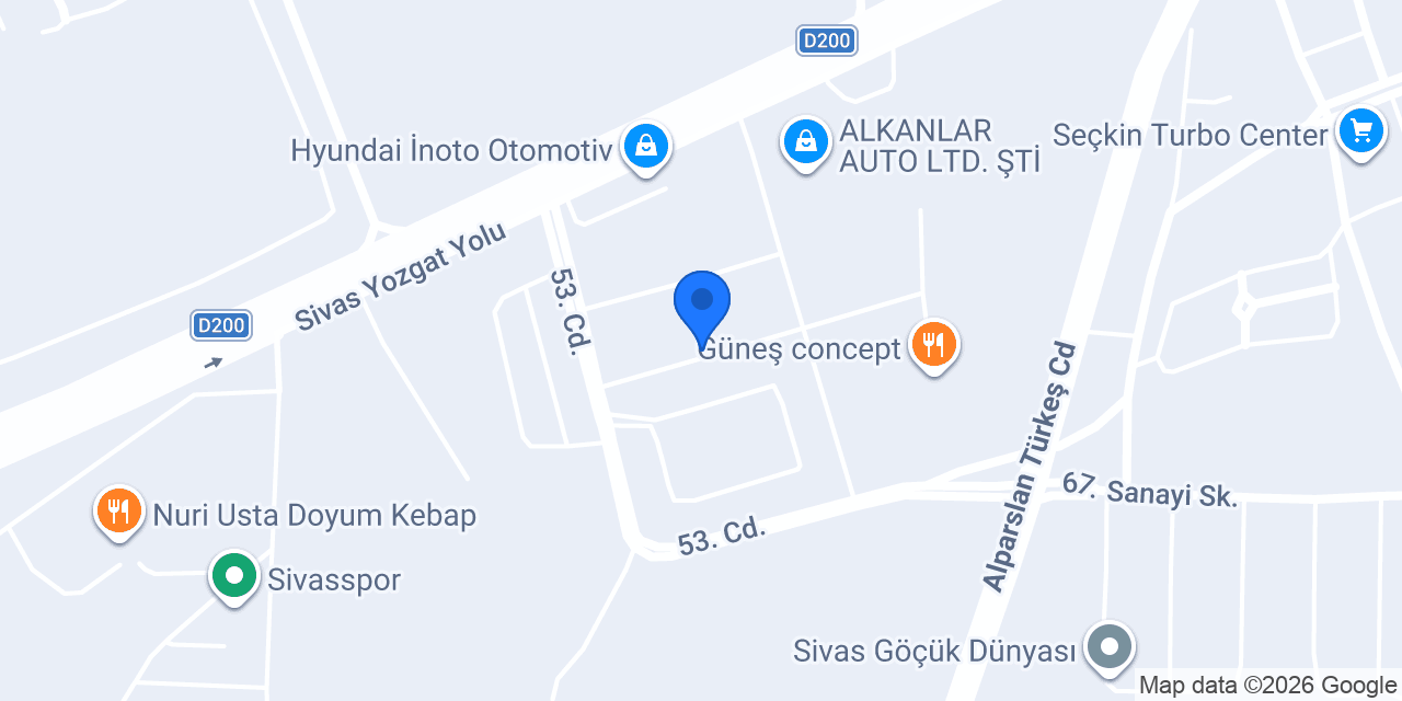 ALKAR OTOMOTİV konumu