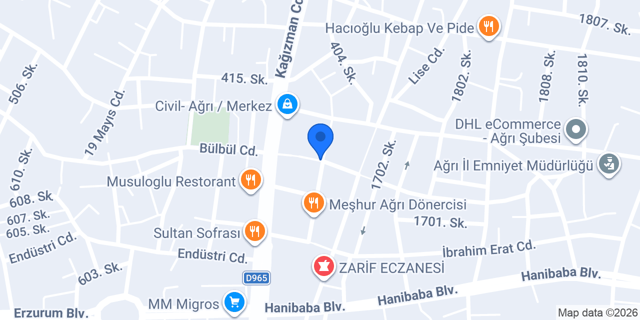Pehlivanoğlu Lahmacun Kebap Salonu konumu