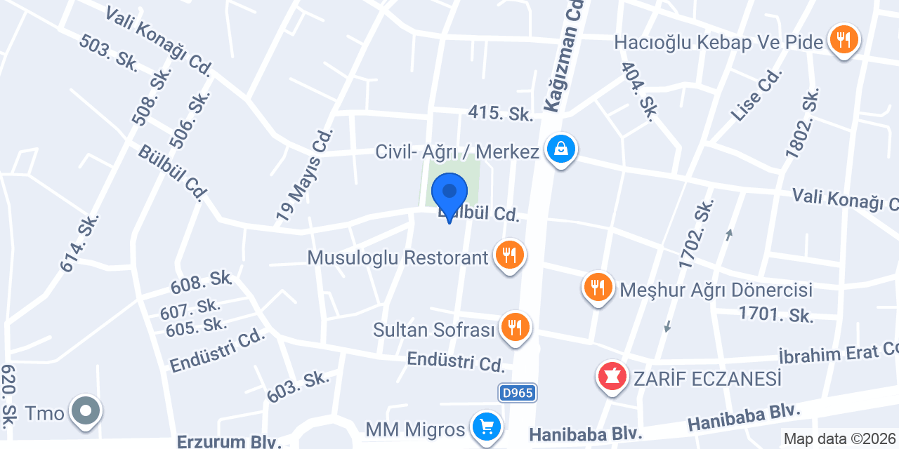 Sanat Mobilya konumu