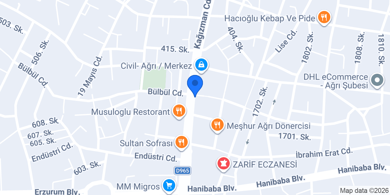 777 Çiçek konumu