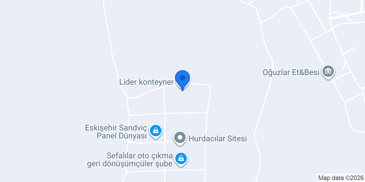 Lider konteyner konumu