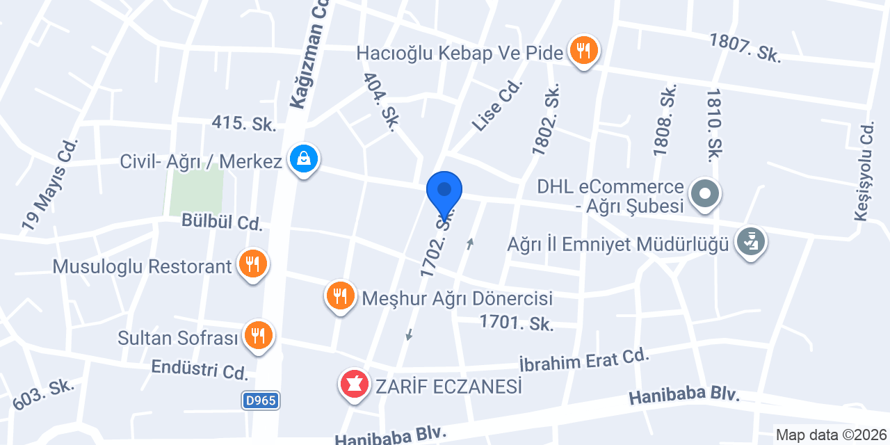 BASRİ DENTAL DİŞ KLİNİĞİ konumu