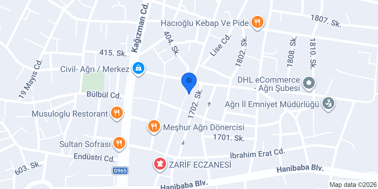 Öz Kardeşler Kasabı canlı hayvan alinir konumu