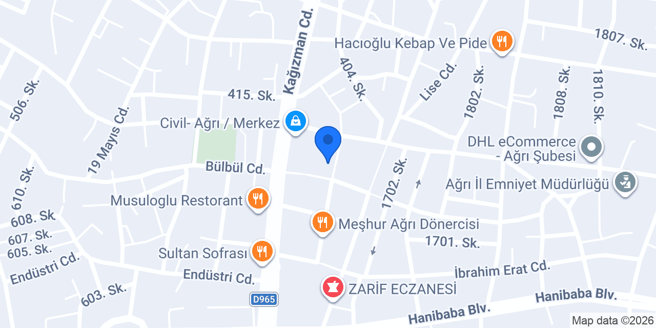 Seçkin Bobinaj konumu