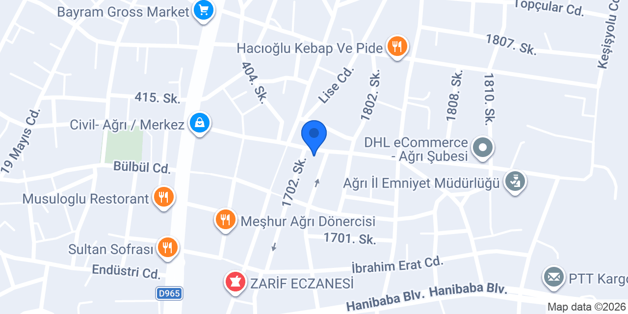 Usta Dönerci 2 konumu