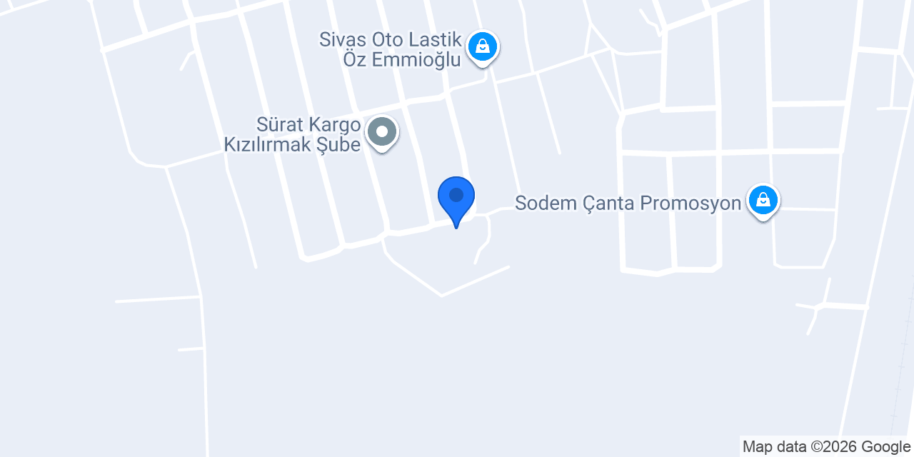 Sivas Şahin Vinç konumu