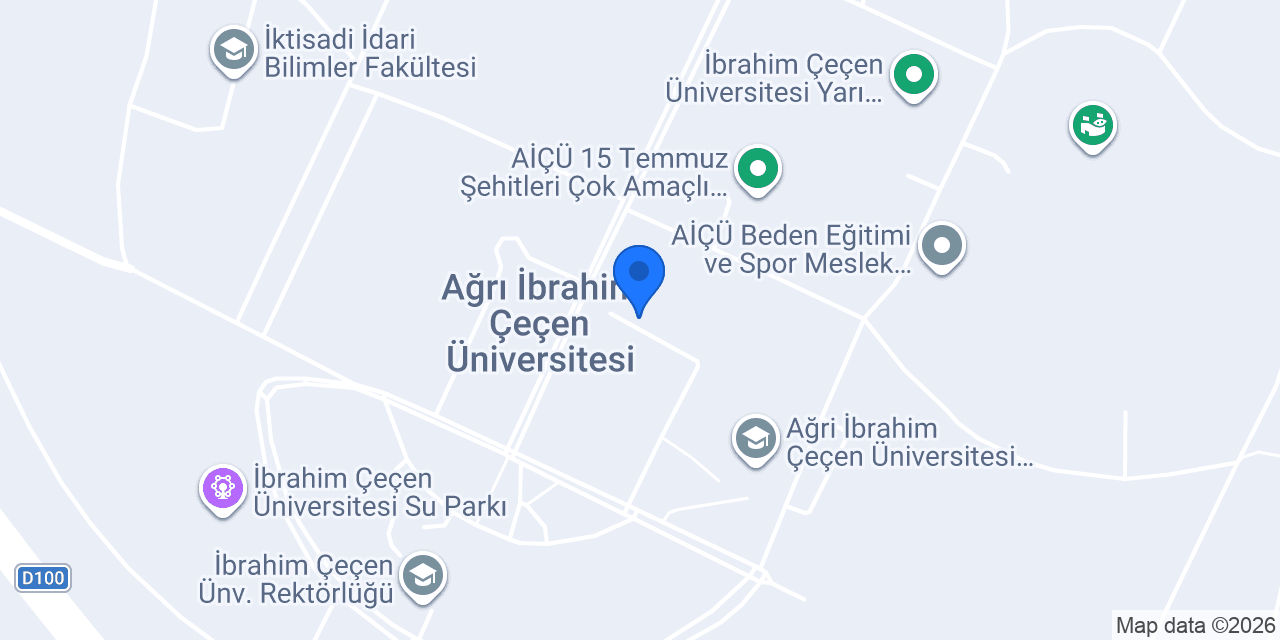 Kahve Diyarı Kampüs Ağrı konumu