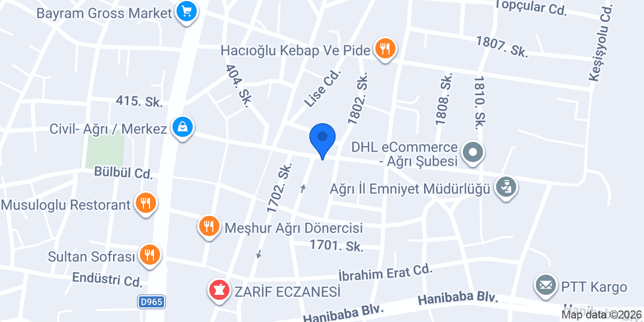 Arda Eczanesi konumu