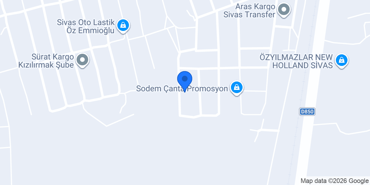 SİVAS ÖZTÜRK VİNÇ konumu