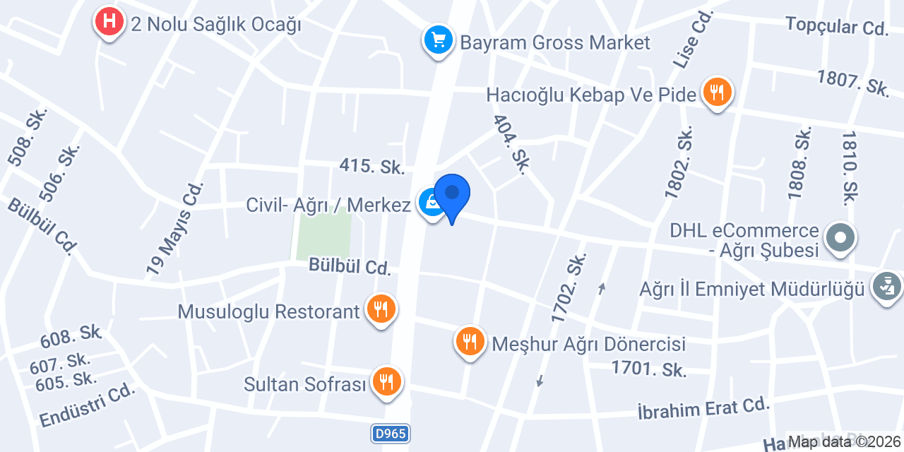 MİRMAZLUM İNŞAAT konumu