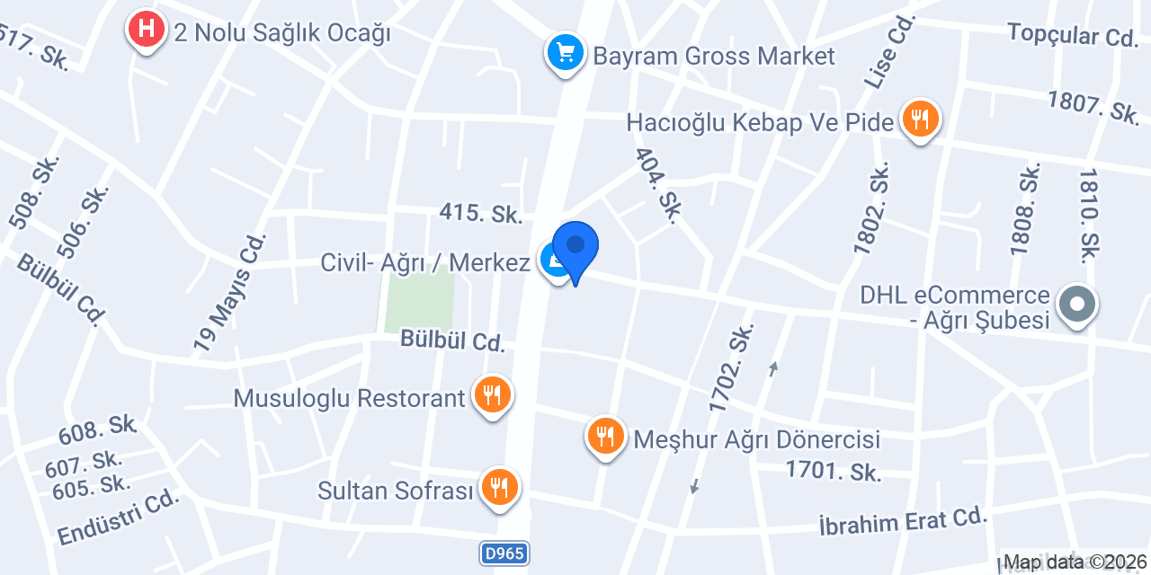 Oraklar AVM konumu