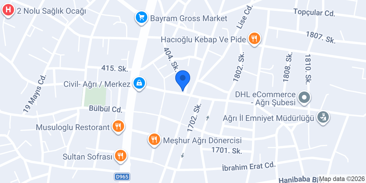 EMRE DEMİR SİGORTA konumu