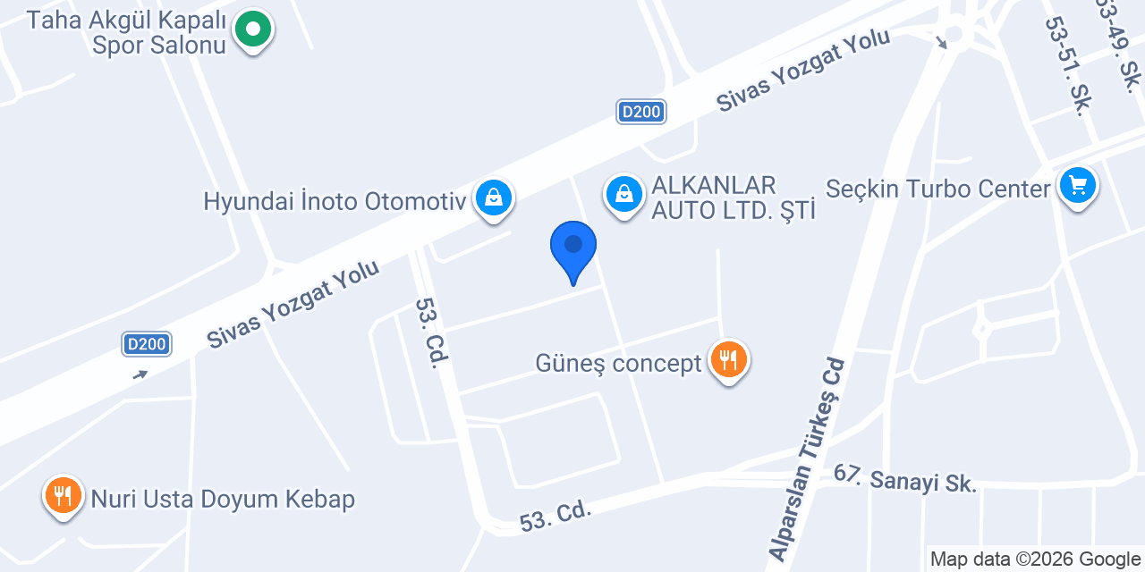 Uğurlu Auto konumu