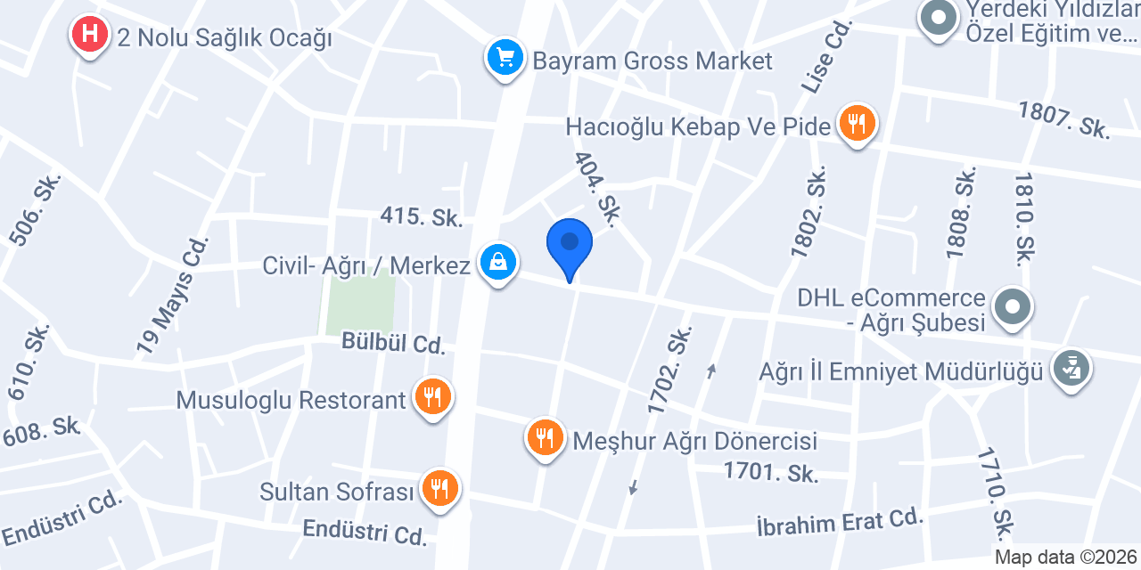 Serap Bayan Kuaförü konumu