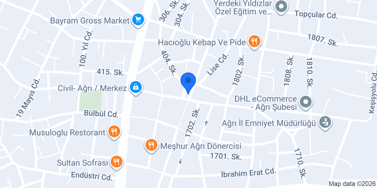 ÇELIK MIMARLIK konumu