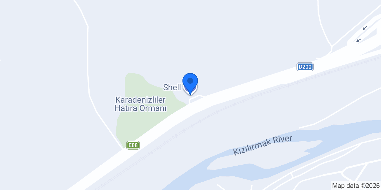 Shell konumu