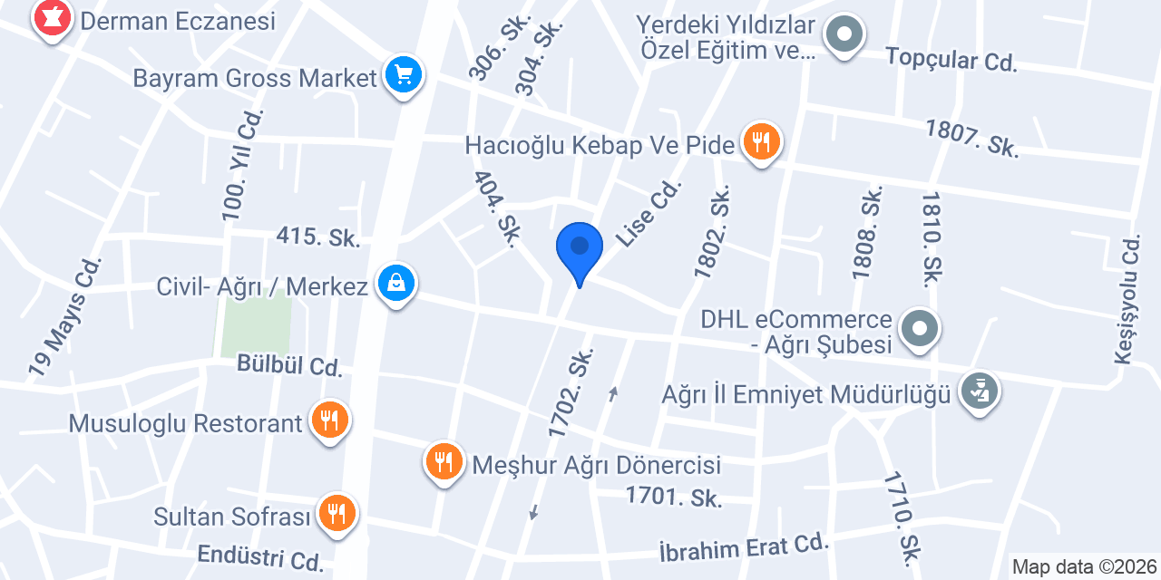 AY EMLAK konumu