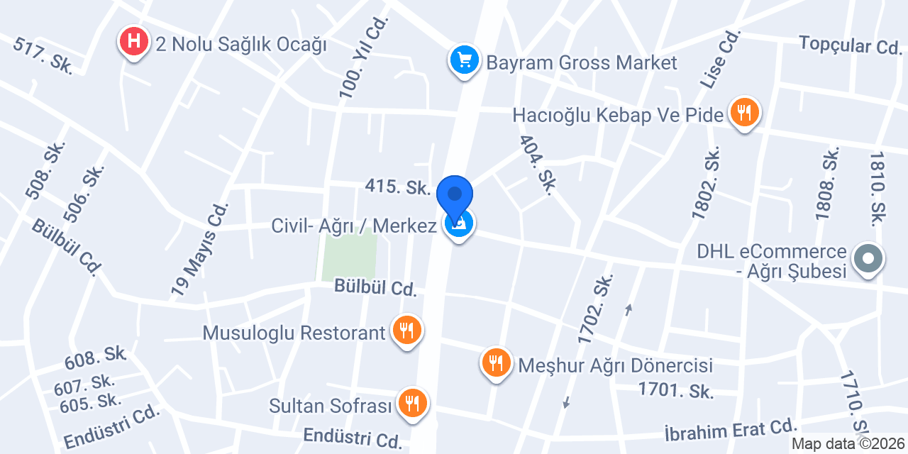 Nur Tavukçuluk konumu