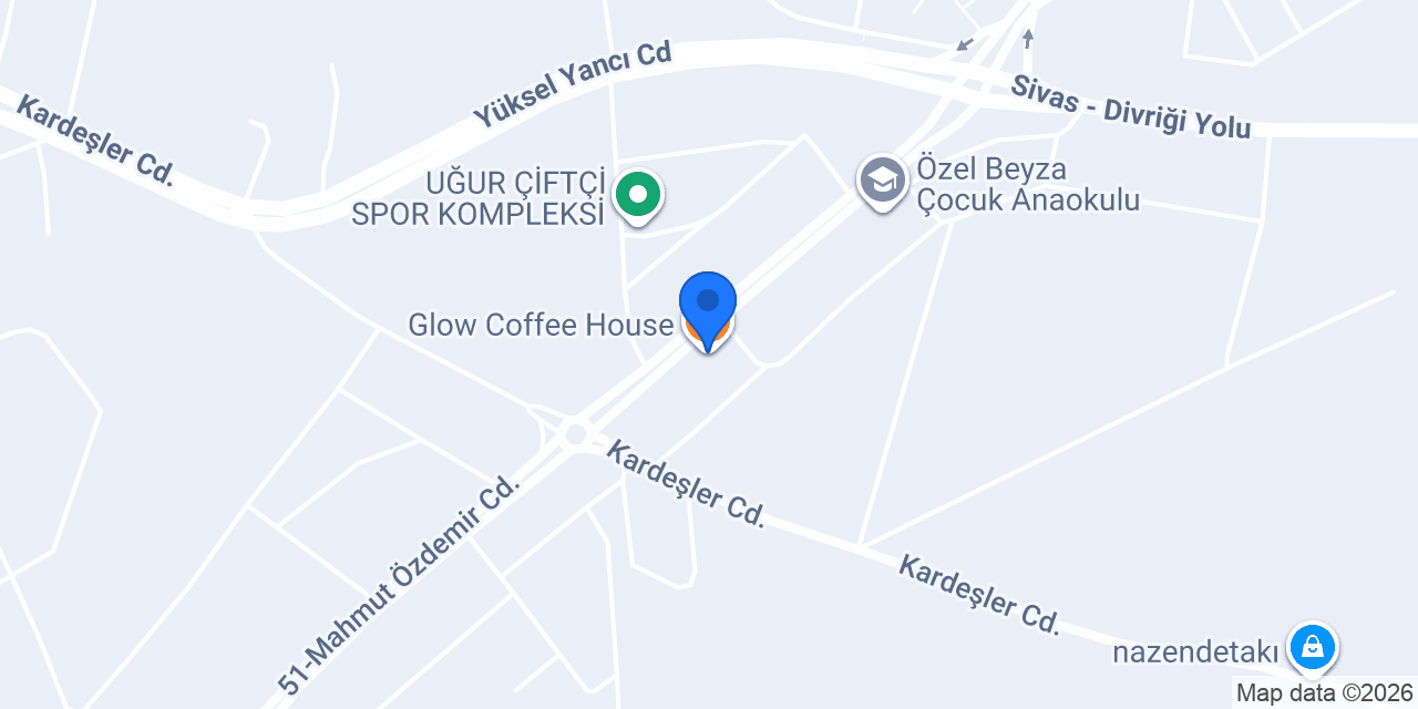 Glow Coffee House konumu