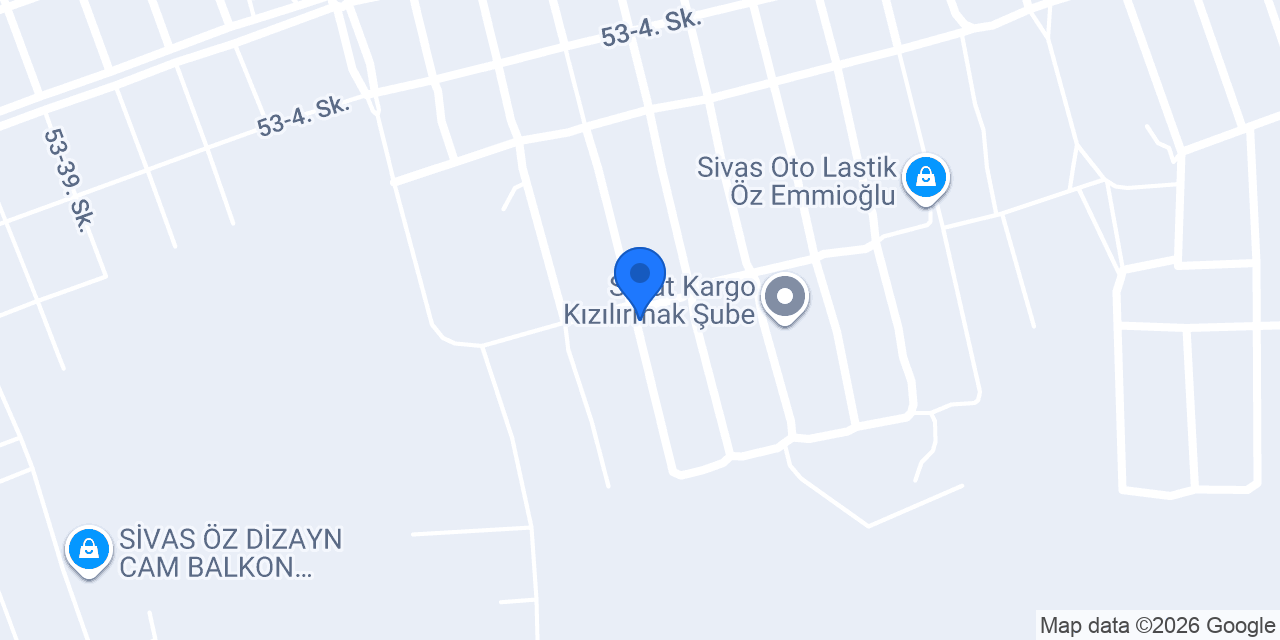 ÇETİNKAYA TEMPERLİ CAM konumu