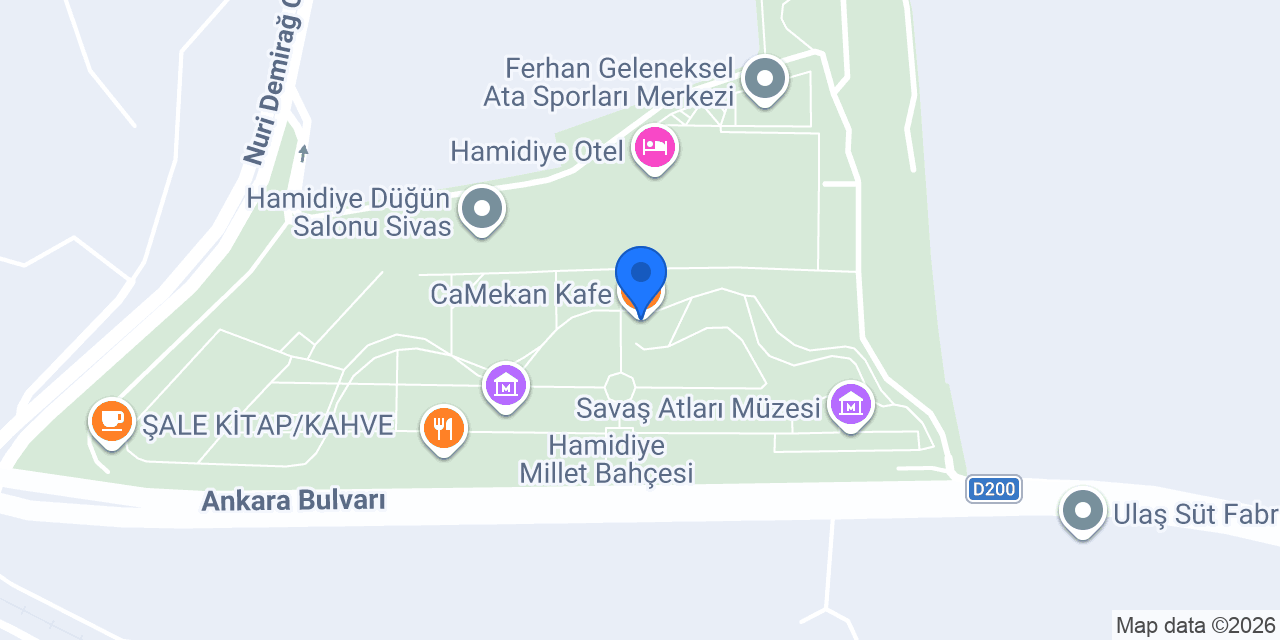 CaMekan Kafe konumu