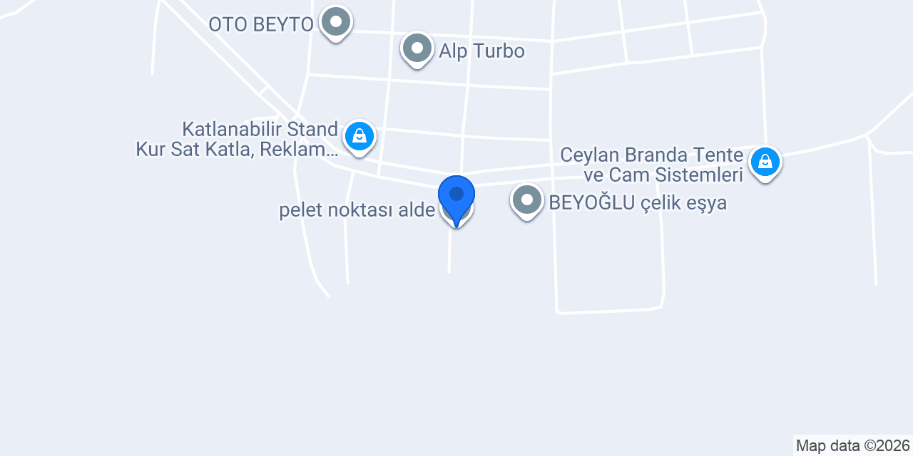 pelet noktası alde konumu