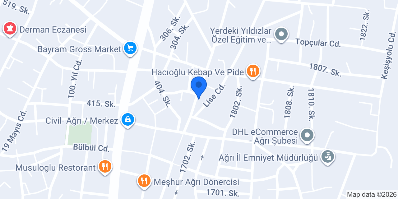 Başkan Gaming İnternet Cafe konumu