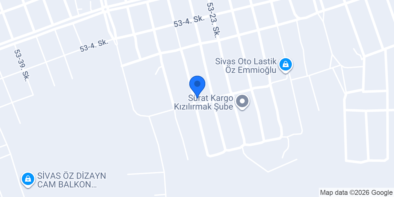 Sivas 7/24 Yol Yardım konumu