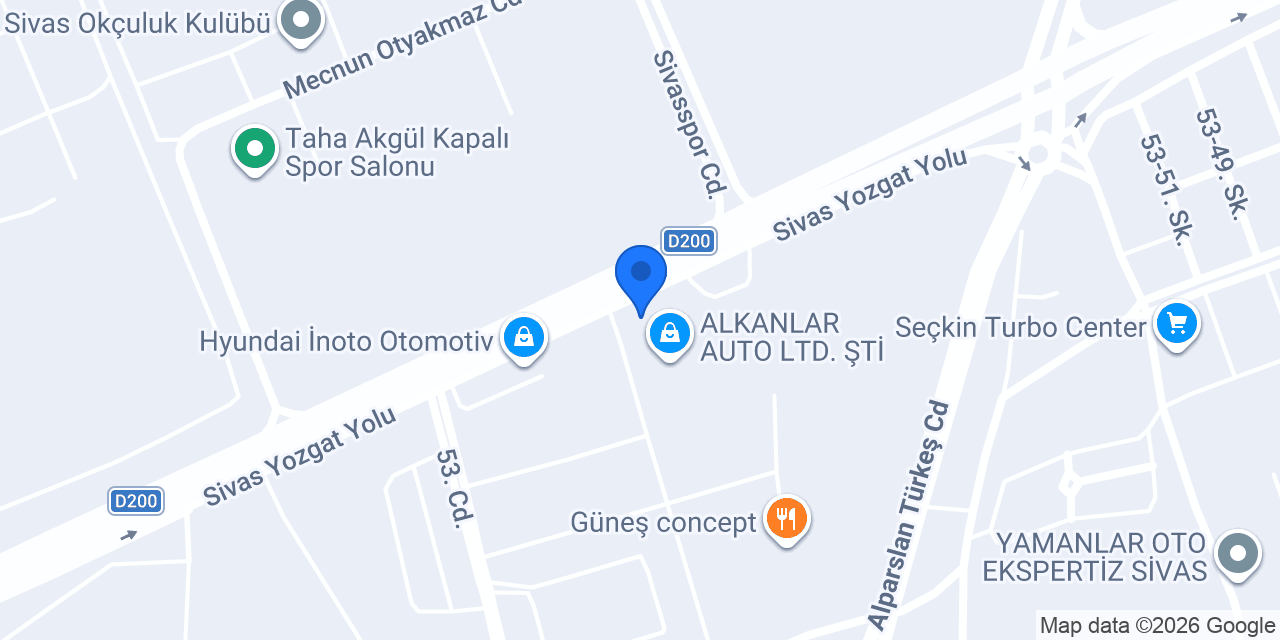 EM/SA AUTO konumu
