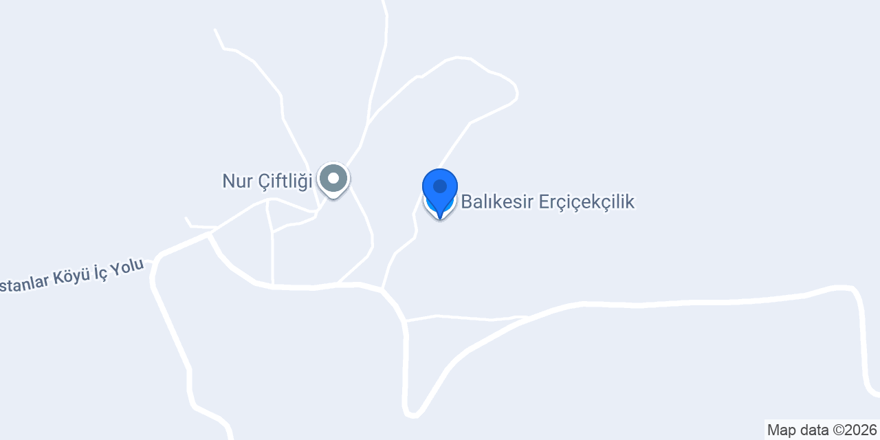 Balıkesir Erçiçekçilik konumu