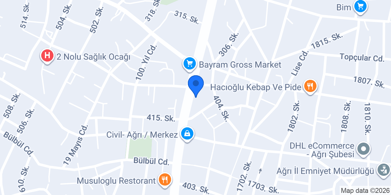 ABA ELEKTRİK konumu