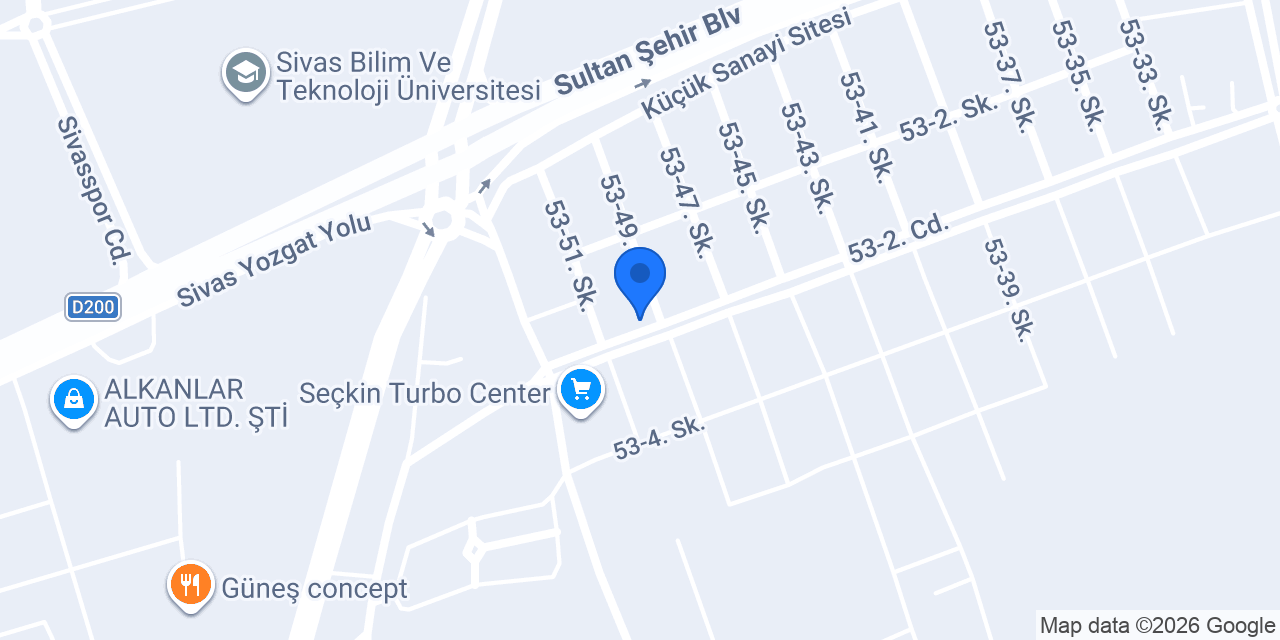 Serdar Oto Plus SDR konumu