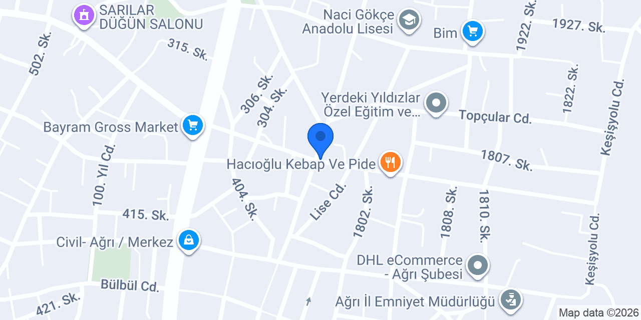 DOĞU ANKA TOURS konumu