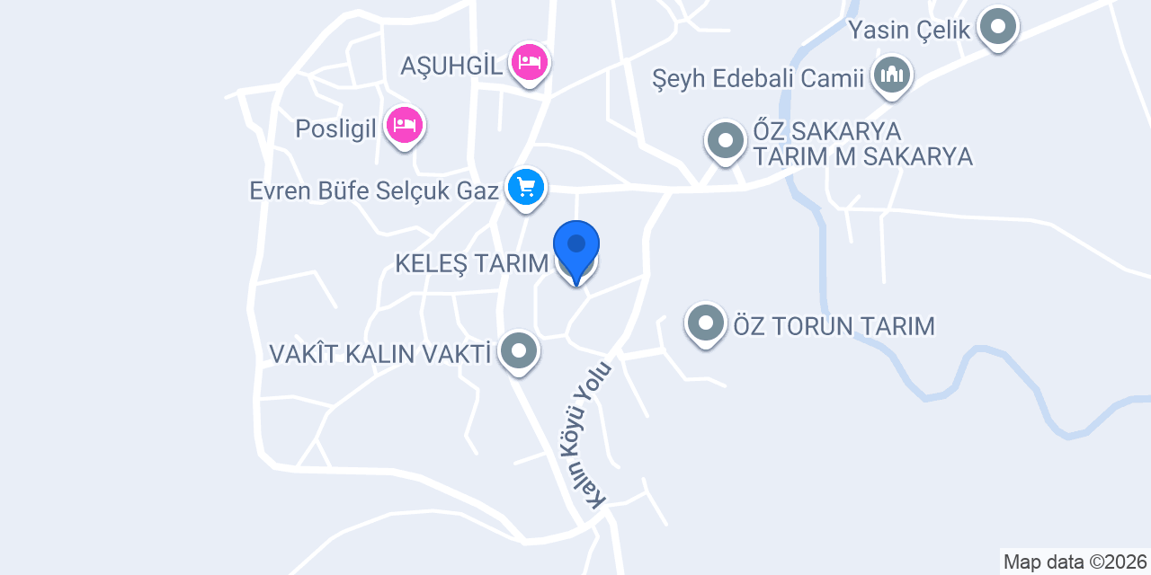 KELEŞ TARIM konumu