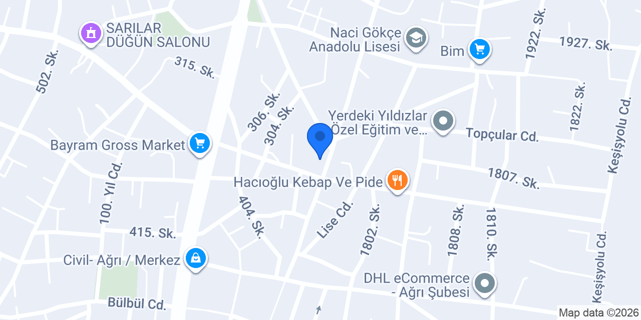 Rukiye Eczanesi konumu
