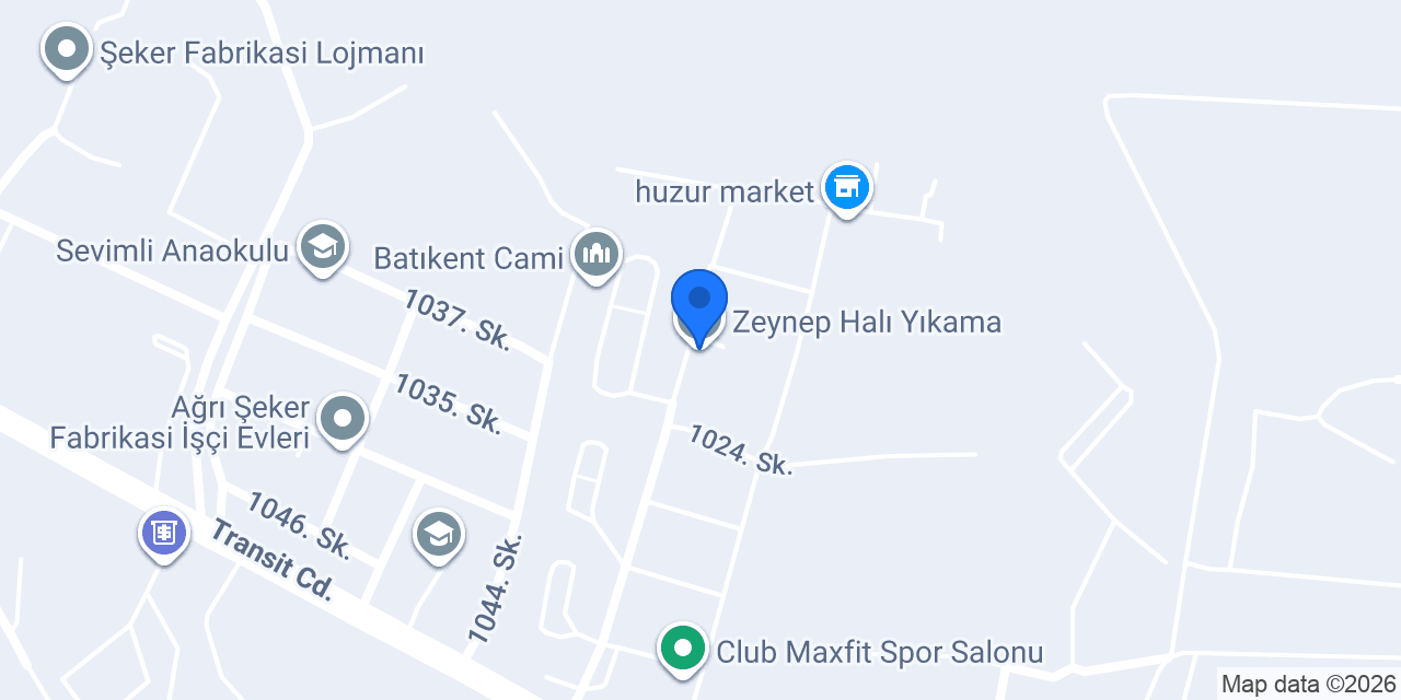 Zeynep Halı Yıkama konumu