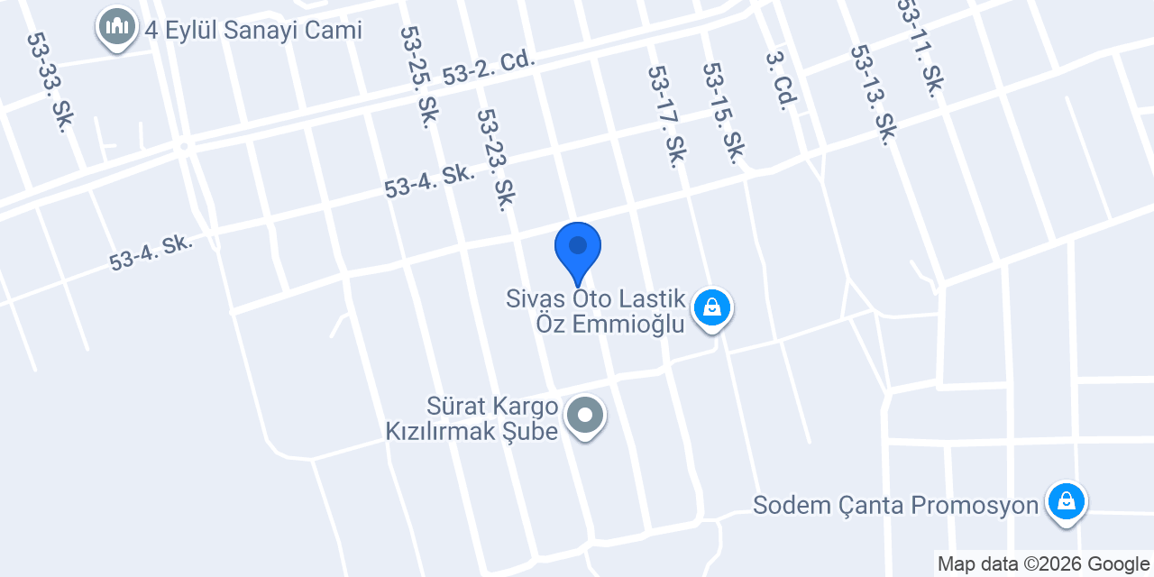 Sivas Tel Örgü konumu