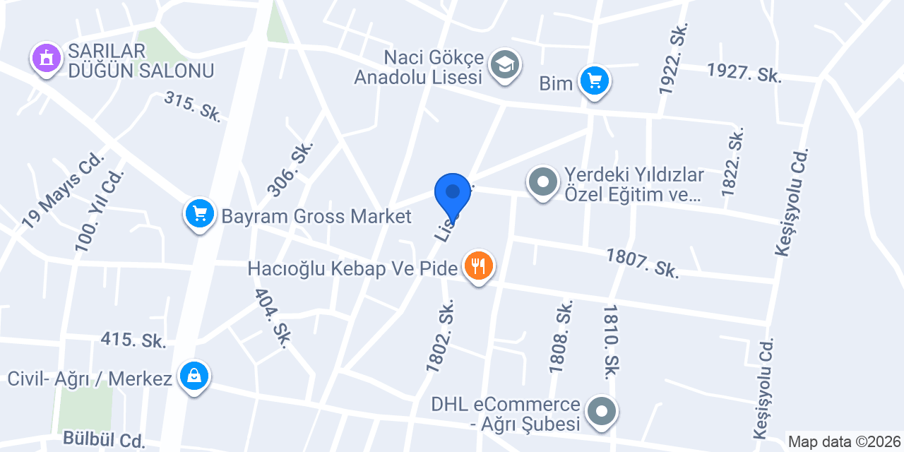 Pratikler yapı market konumu