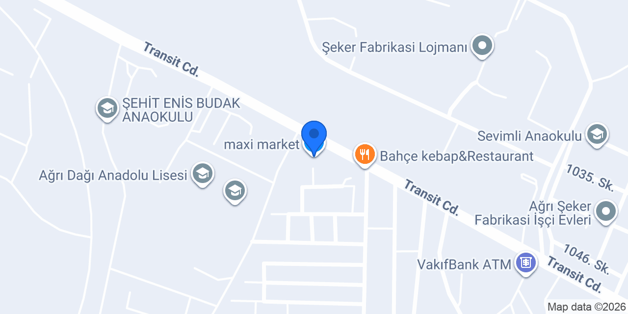 maxi market konumu
