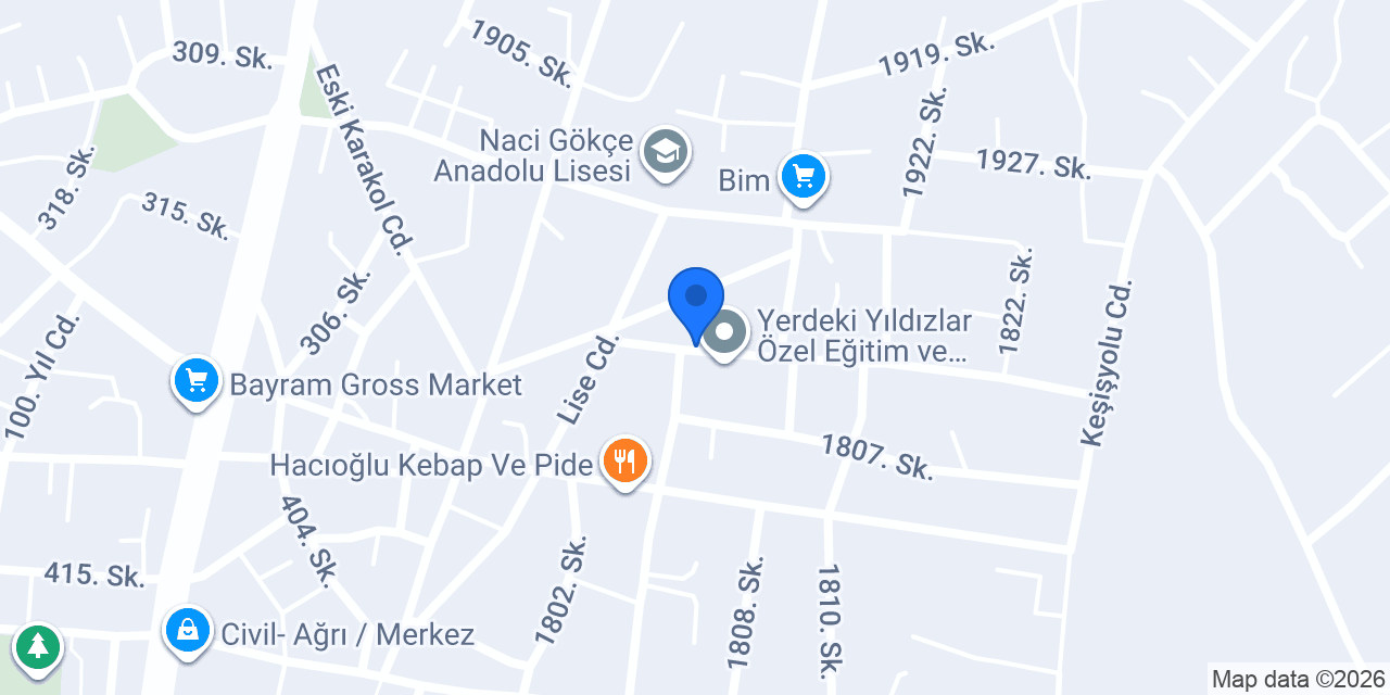 Rapido Matbaa ve Reklam konumu