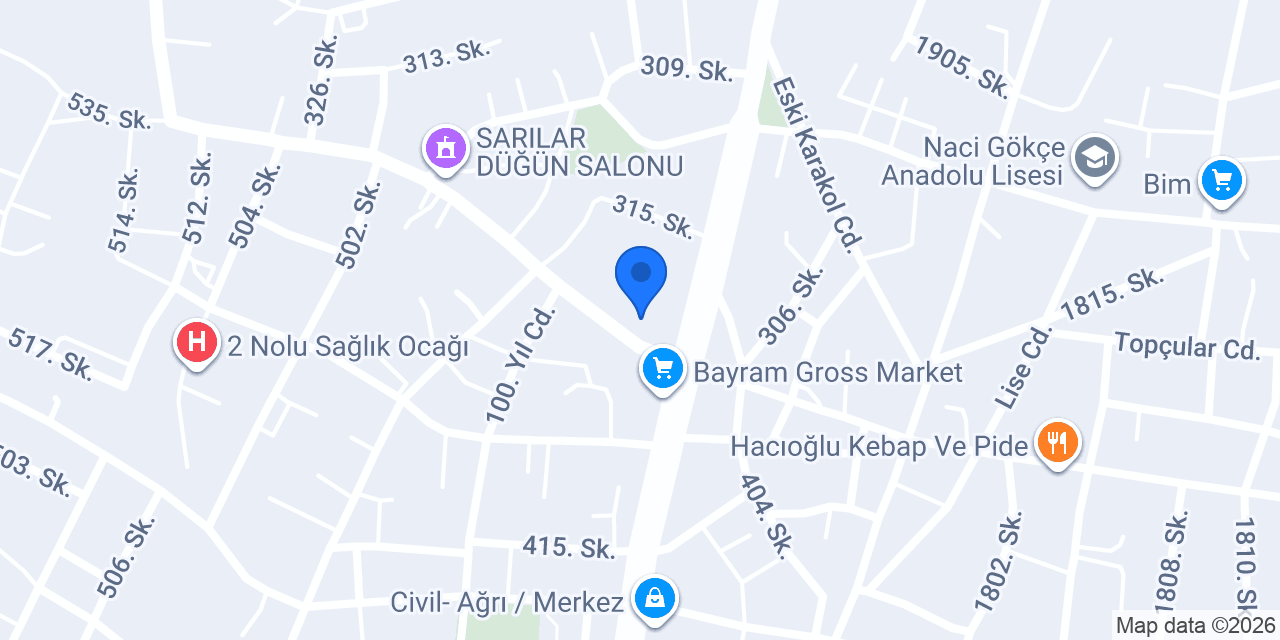 Atatürk İöo konumu