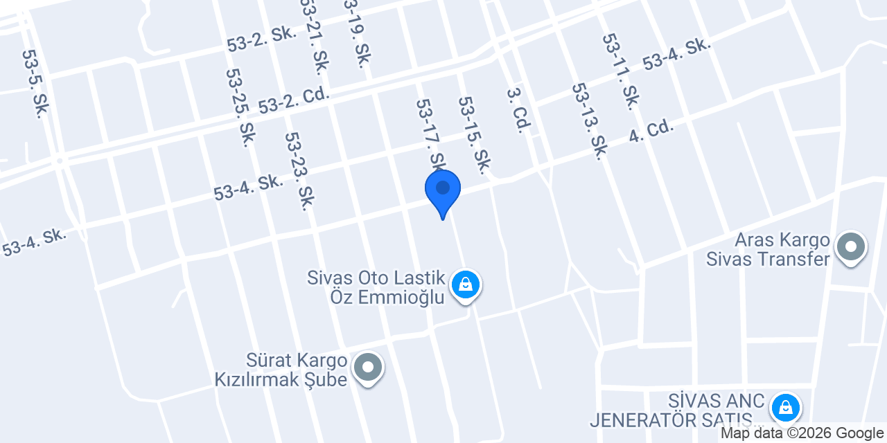 Sivas mobilya konumu